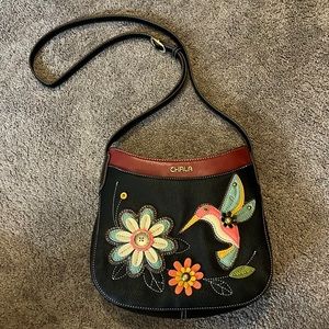 Chala purse with hummingbird